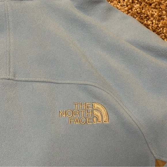 The North Face women’s XS Light Blue and Tan Jacket - Picture 14 of 15